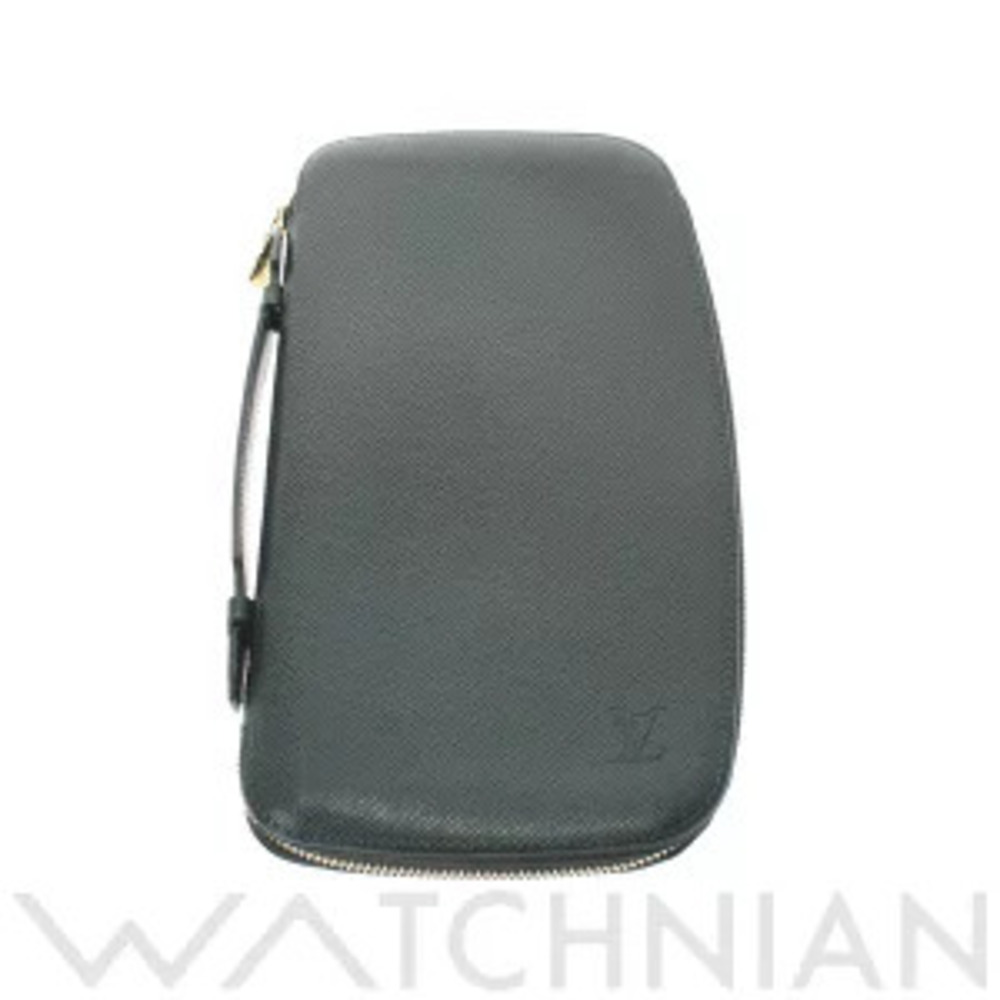 Louis Vuitton Taiga Organizer Atoll Epicea Leather Long Wallet